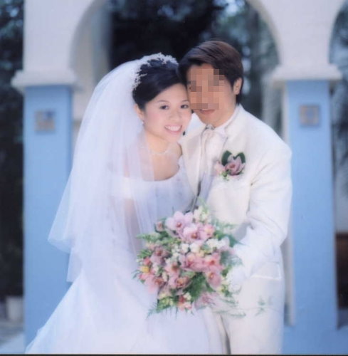 婚禮中的幸福伴侶